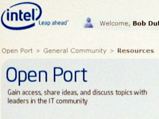 Intel Launches social media experience Open Port