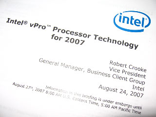 Intel vPro: Make the Platform More Responsive